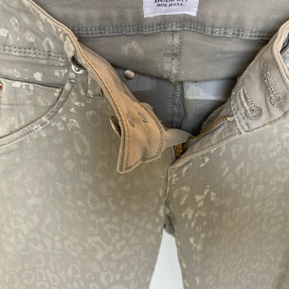 HUDSON Leopard Cheetah Animal Print Jeans - Picture 2 of 4